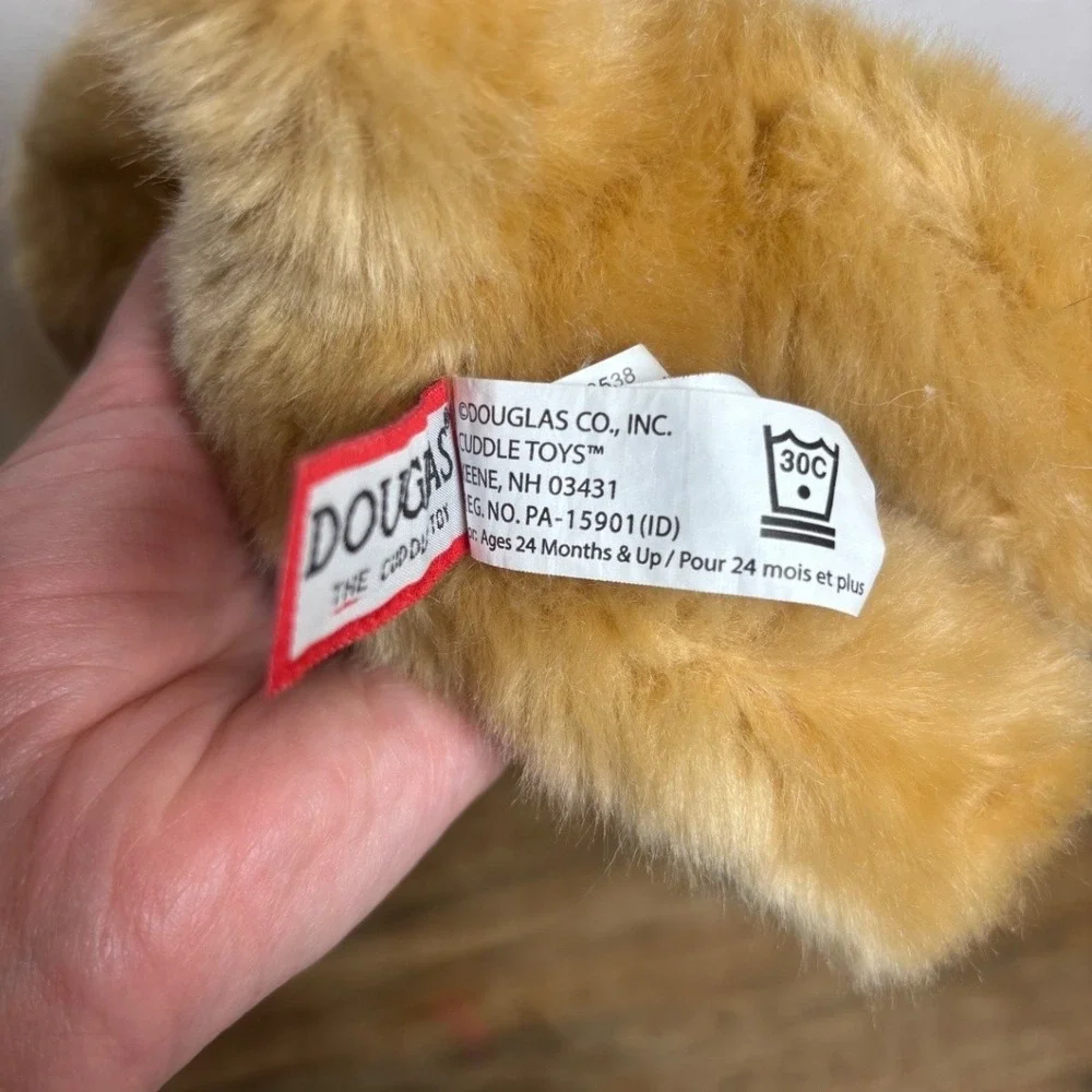 Douglas Cuddle Toys 1724 Chap Golden Retriever Puppy Plush Dog Soft Tan Small